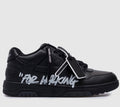 ZAPATOS OFF WHITE OUT OFF OFFICE NEGROS FOR WALKING