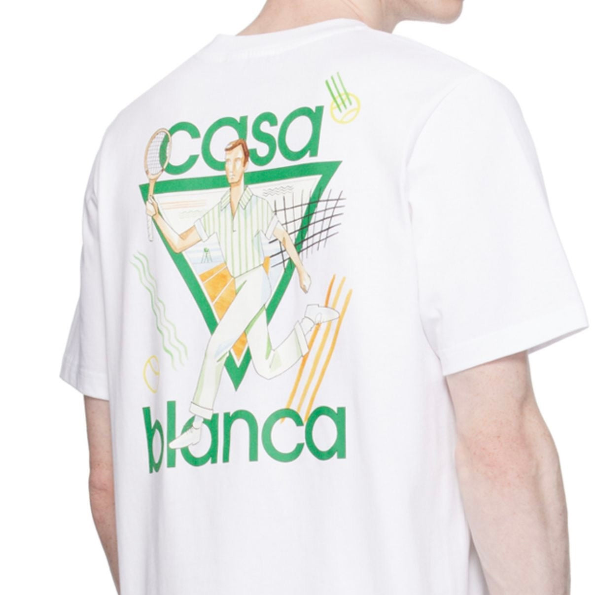 CAMISETA CASA BLANCA TENIS
