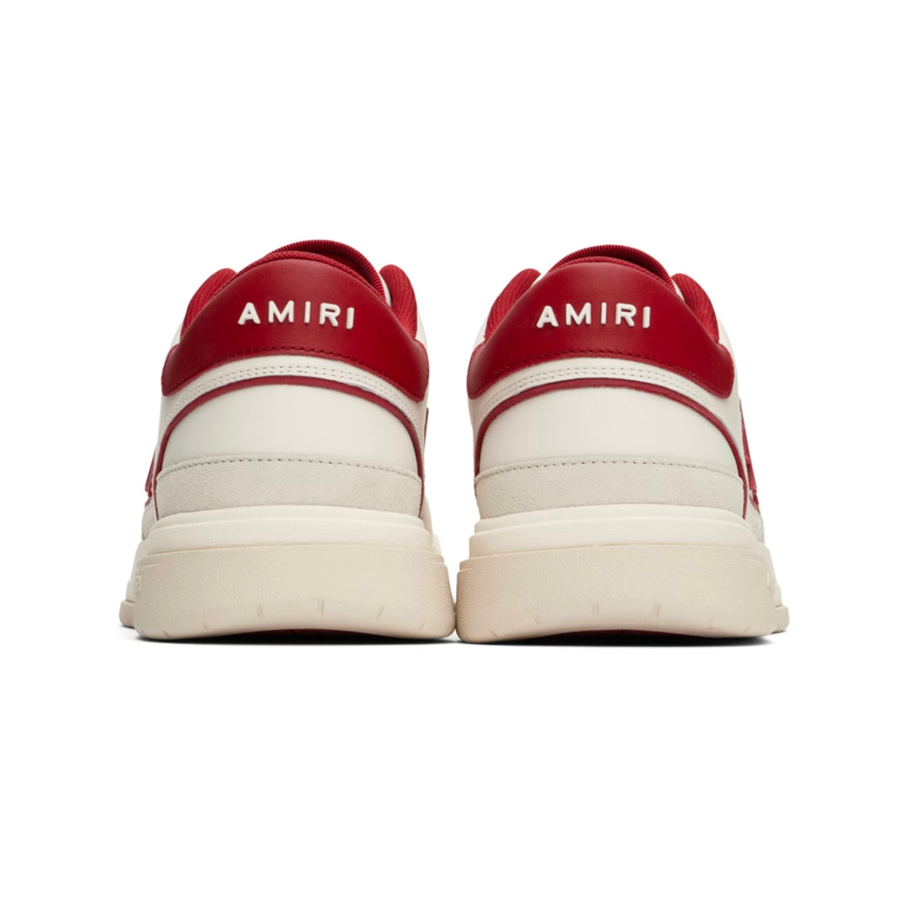 ZAPATOS AMIRI CLASIC CREMA ROJO