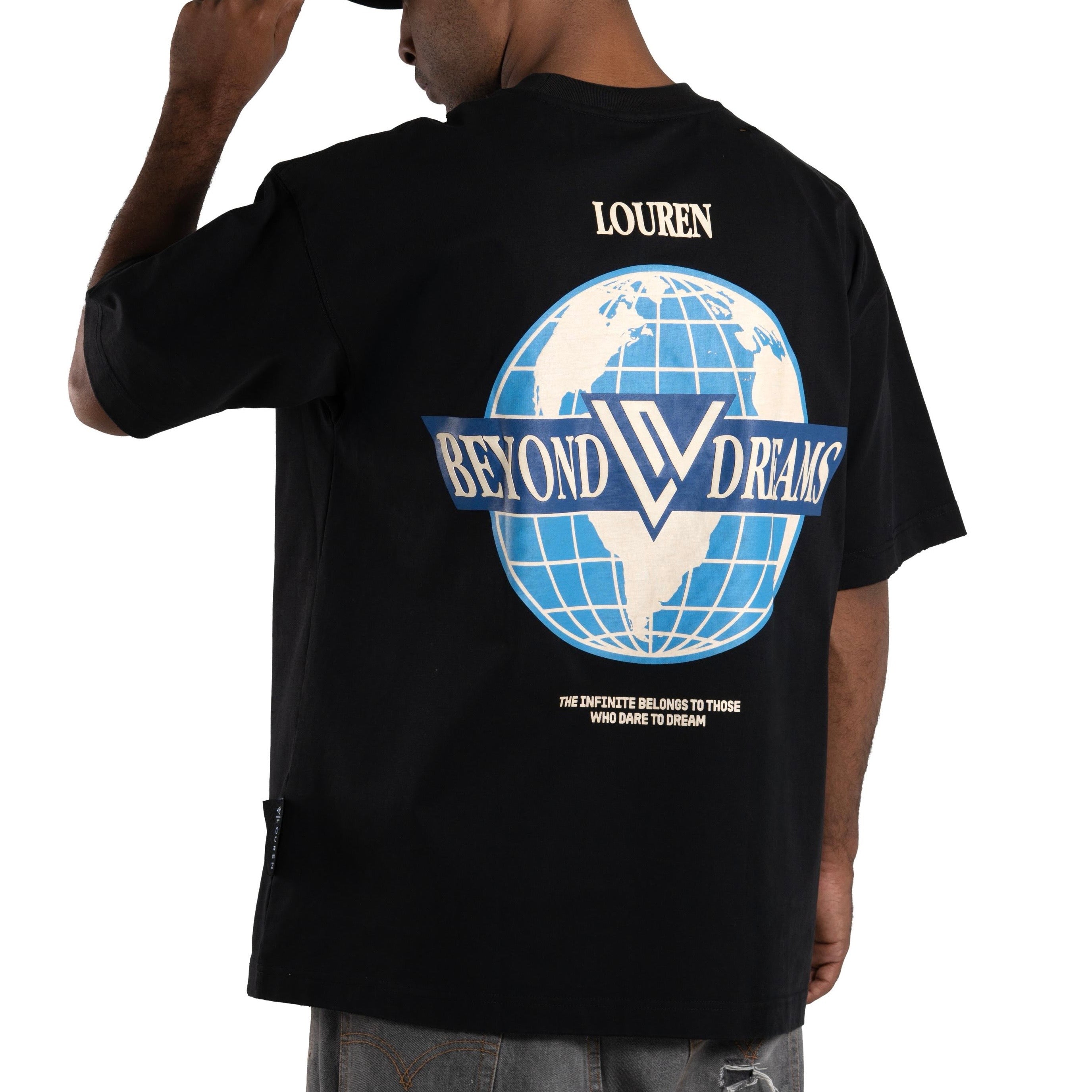 CAMISETA LOUREN NEGRA PLANETA