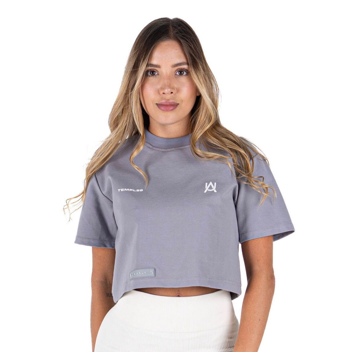 CROP TOP AURUM CHANG RAI GREY