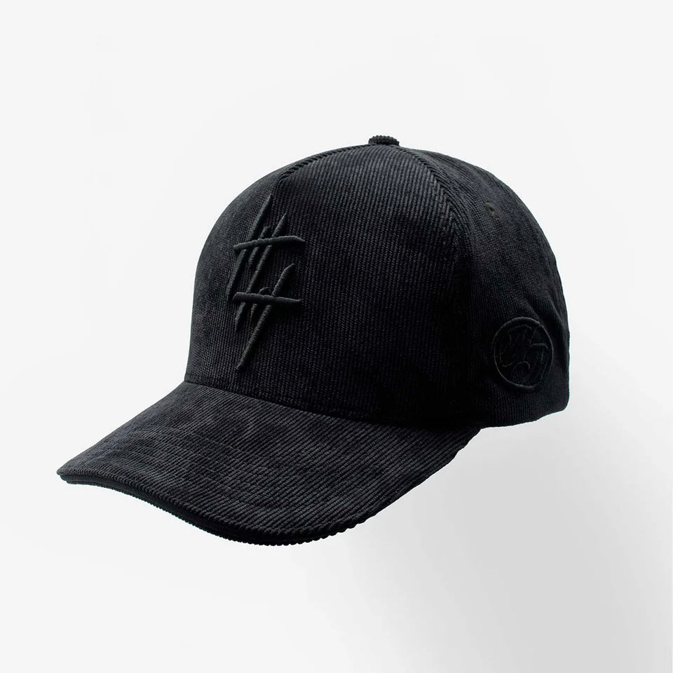 GORRA CULTURE WISE CORDUROY BLACK