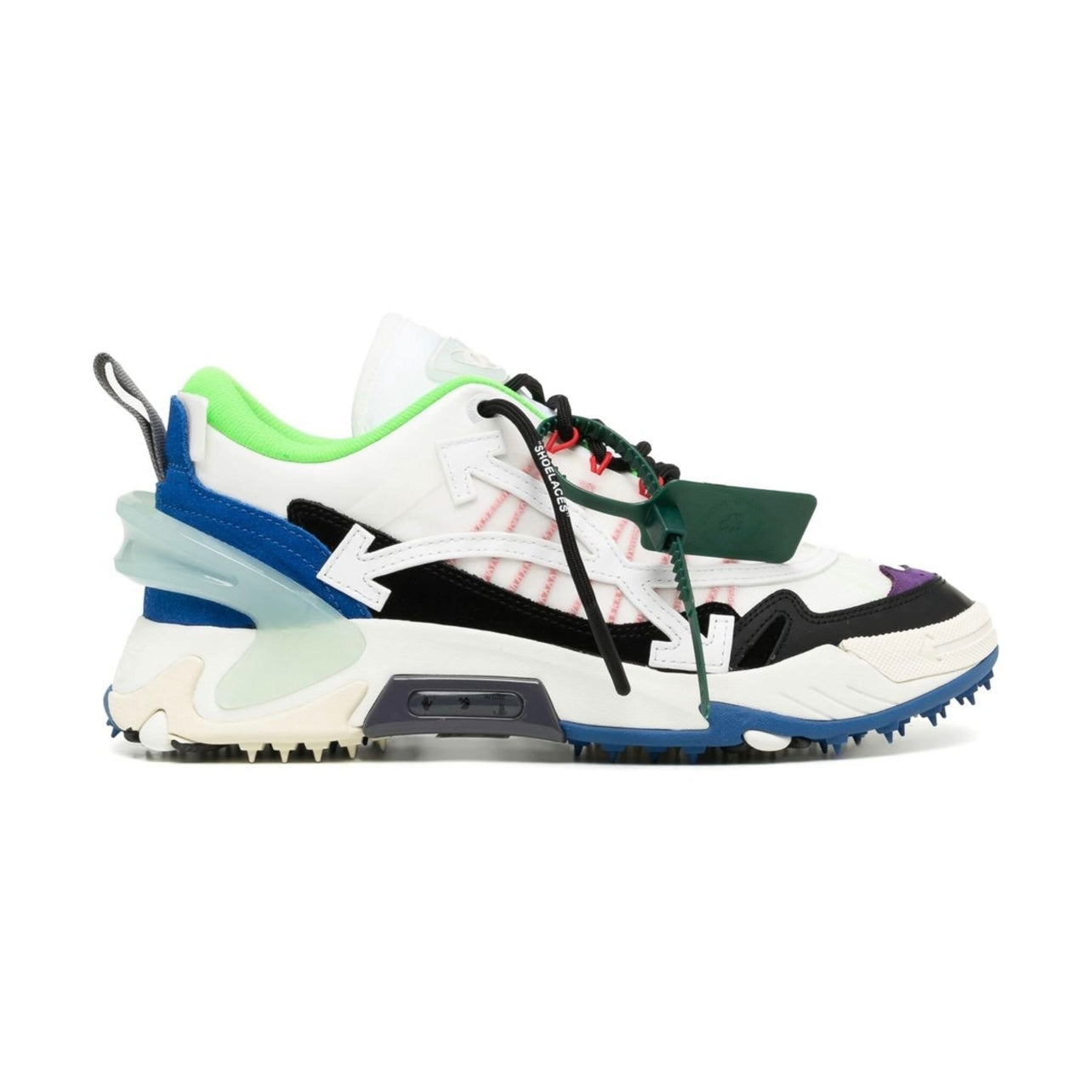 ZAPATOS OFF WHITE ODSY-2000 BLANCO Y VERDE