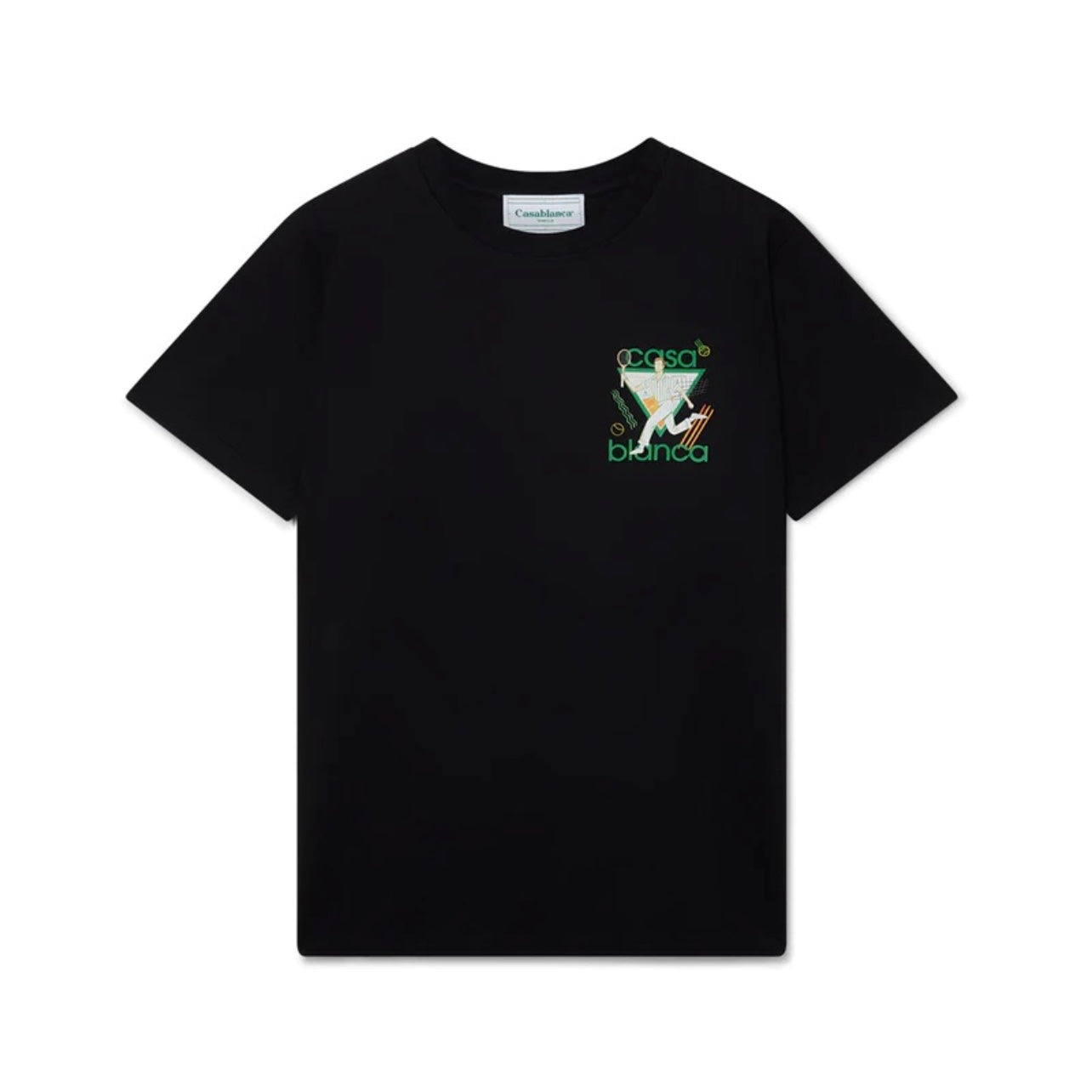 CAMISETA CASA BLANCA NEGRA TENIS