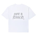 CAMISETA SINNERS NOT A NARCO WHITE