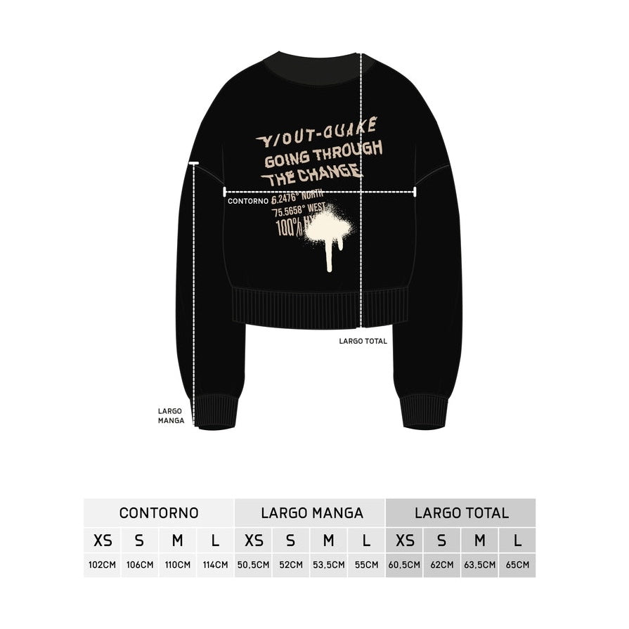 BUZO MUJER Y-OUT SPRAYED