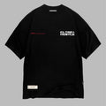 CAMISETA CLEUTURE FRIENDS Y FAMILY NEGRA