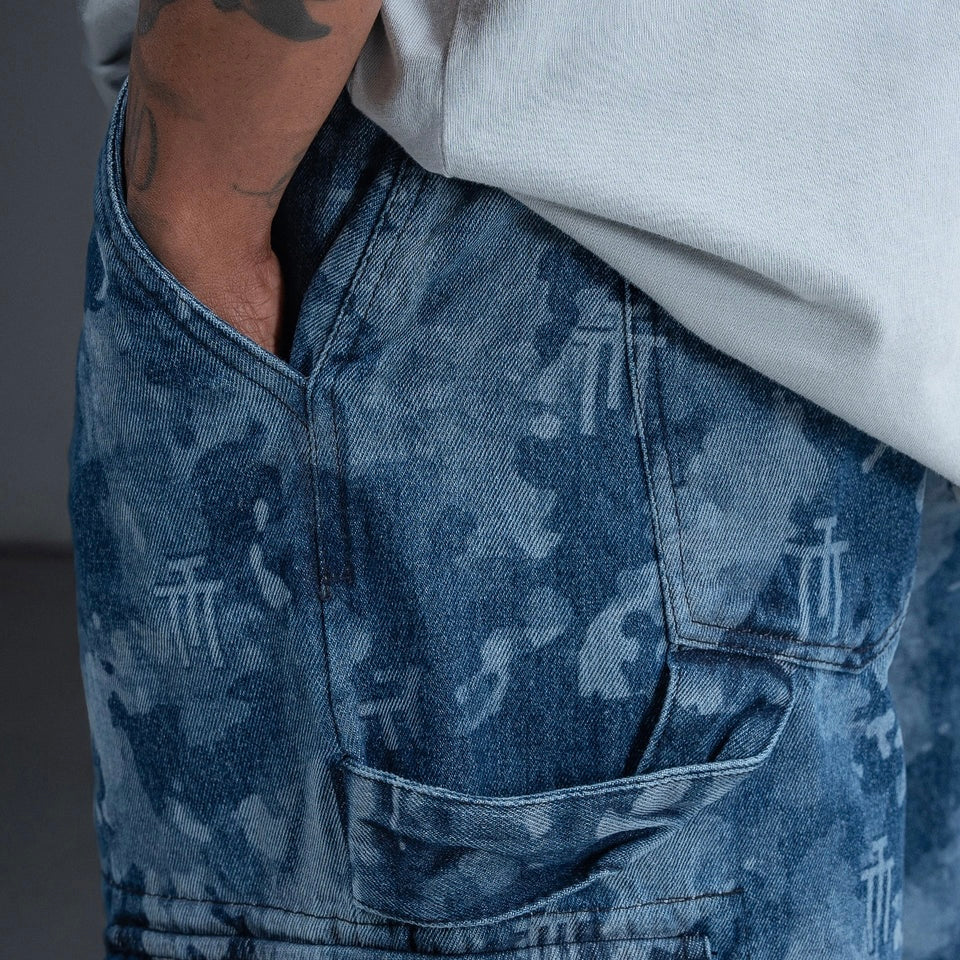 PANTALÓN CARGO TRENTTUM AZUL