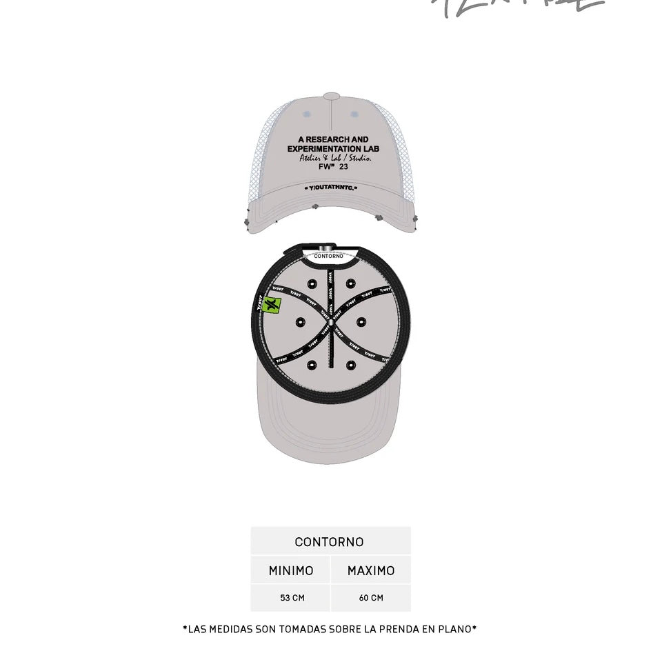 GORRA Y-OUT BLANCA