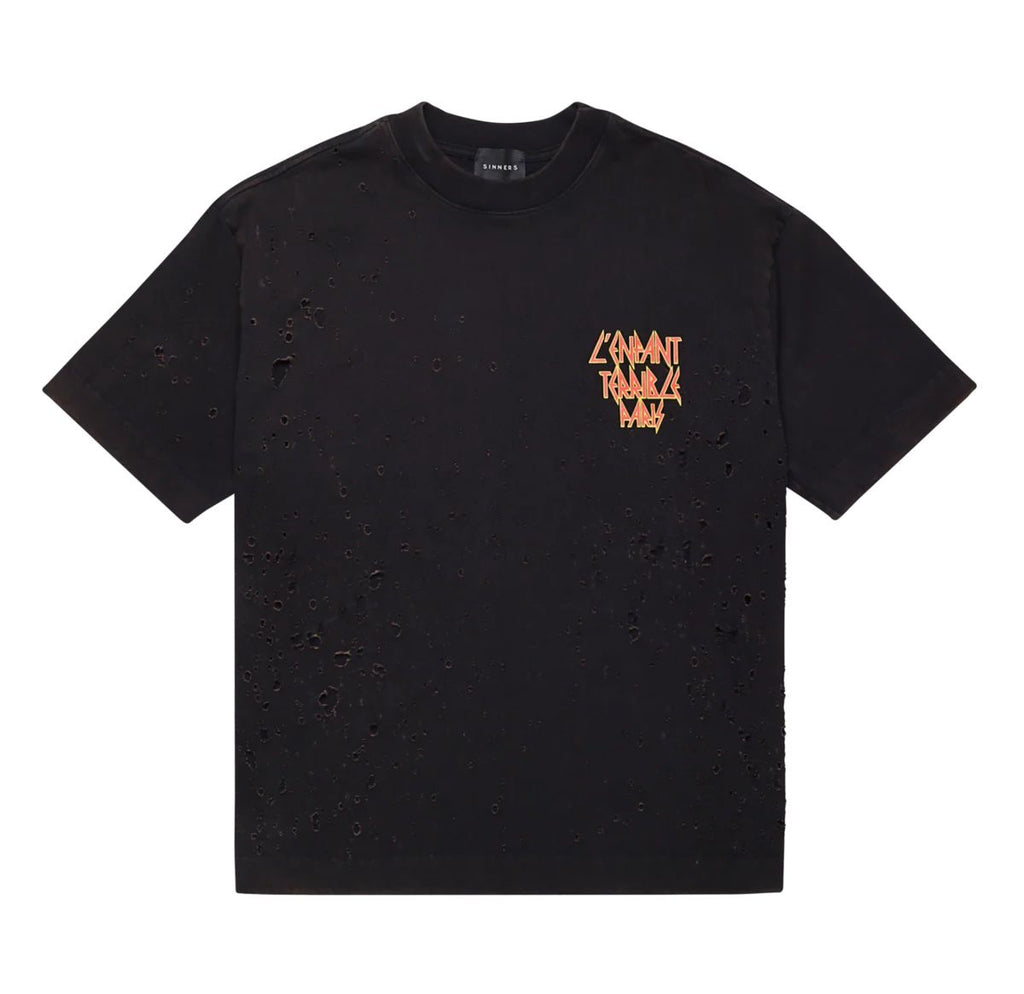 CAMISETA SINNERS SHOTGUN BLACK