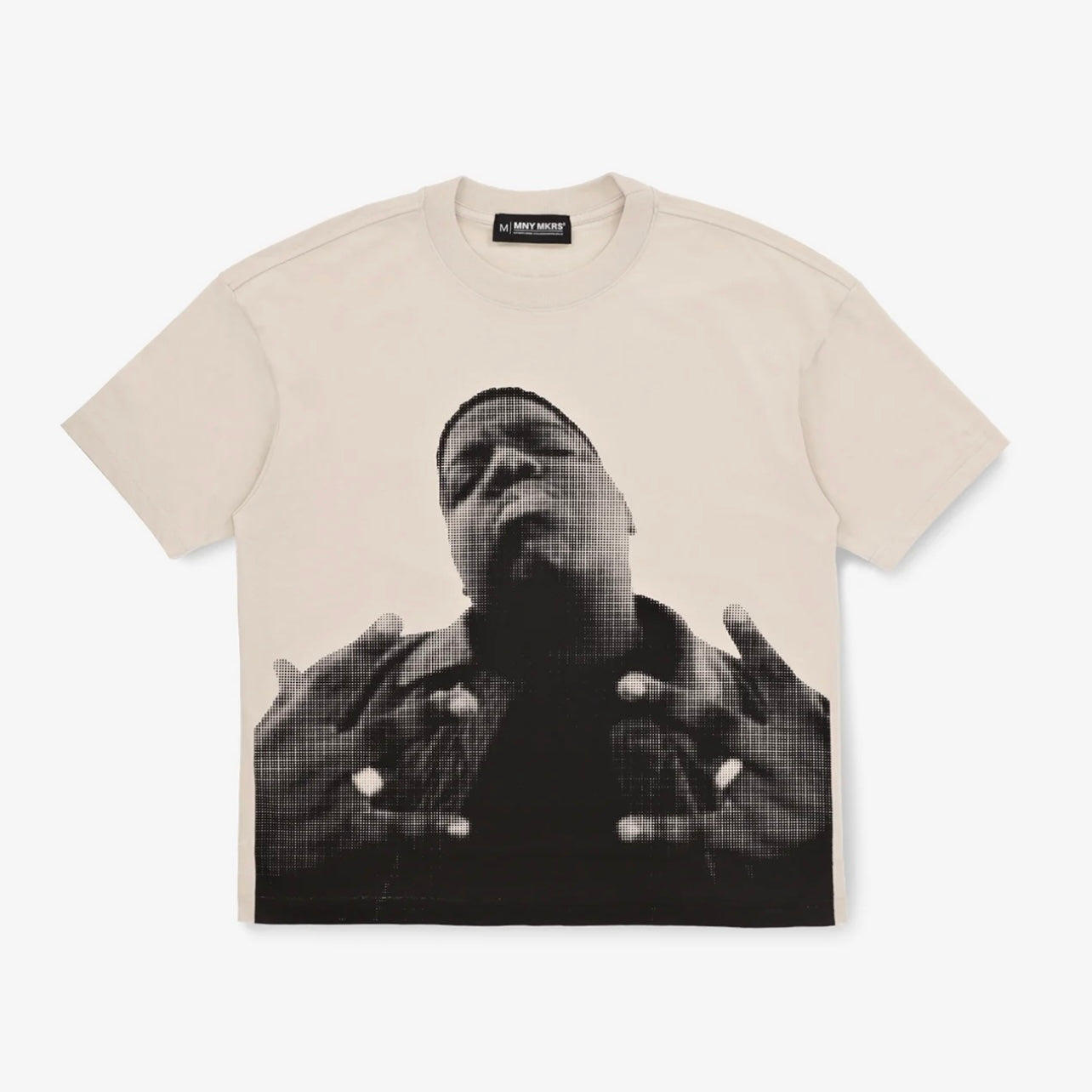 CAMISETA MONEY MAKERS BEIGE BIGGIE
