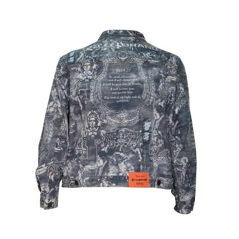 CHAQUETA CREEP BRAND DENIM RELIQUES