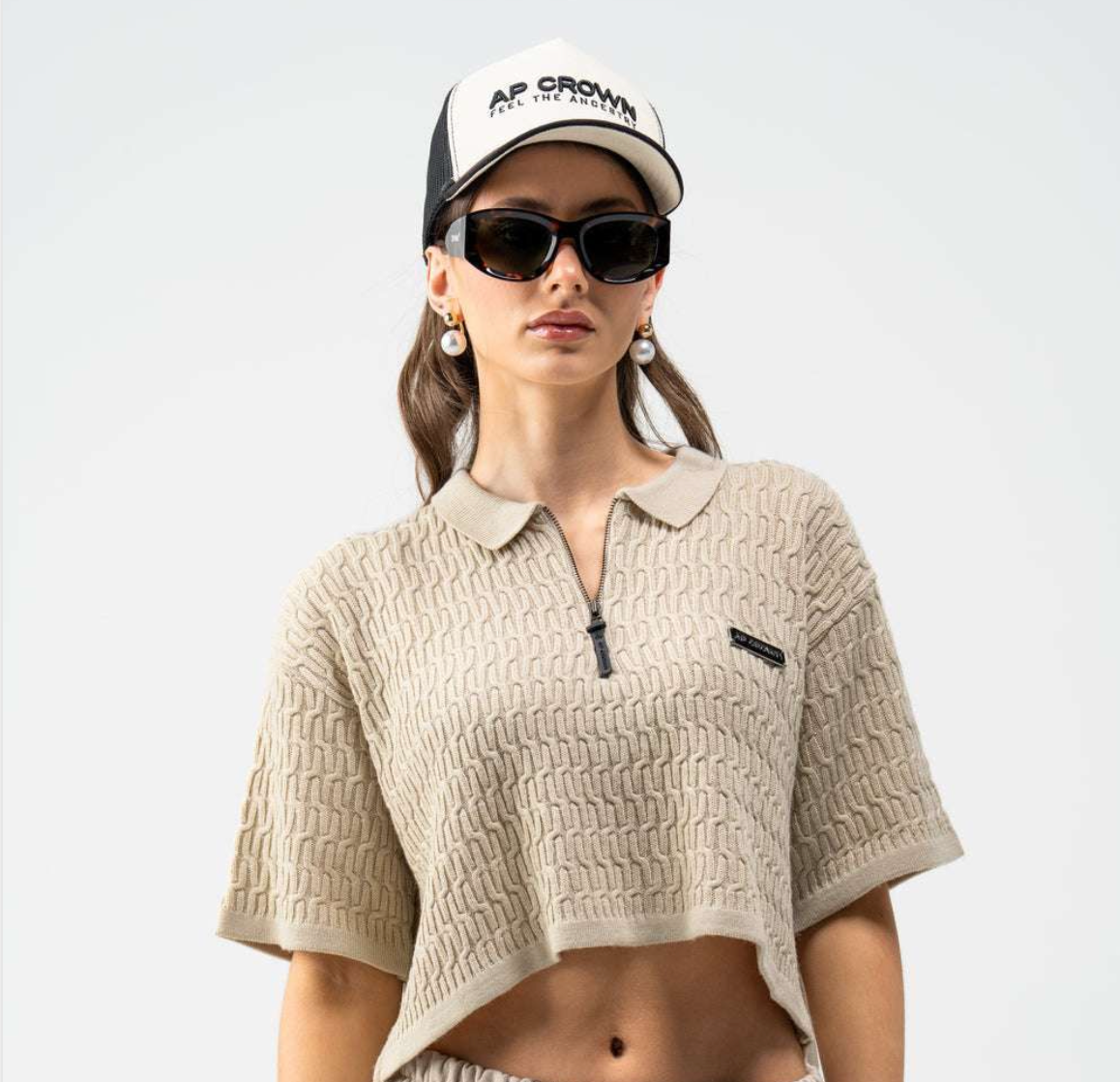 CAMISETA AP CROWN ZEIT CROP TOP