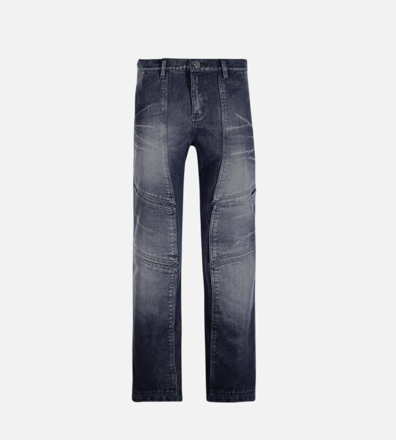 JEANS REGULAR METAL PANEL WASH
