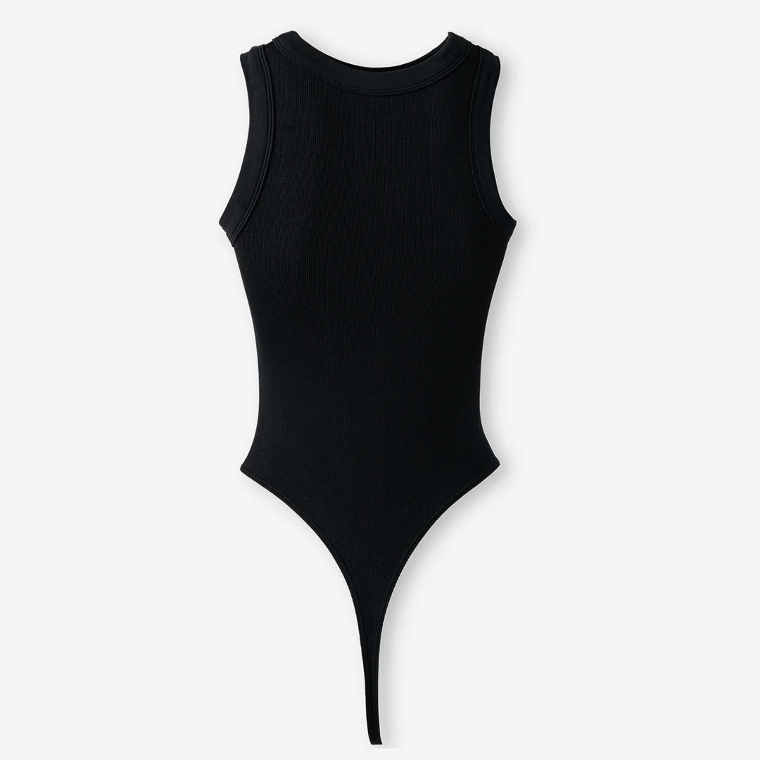 BODY BLOW UP BLACK BODYSUIT