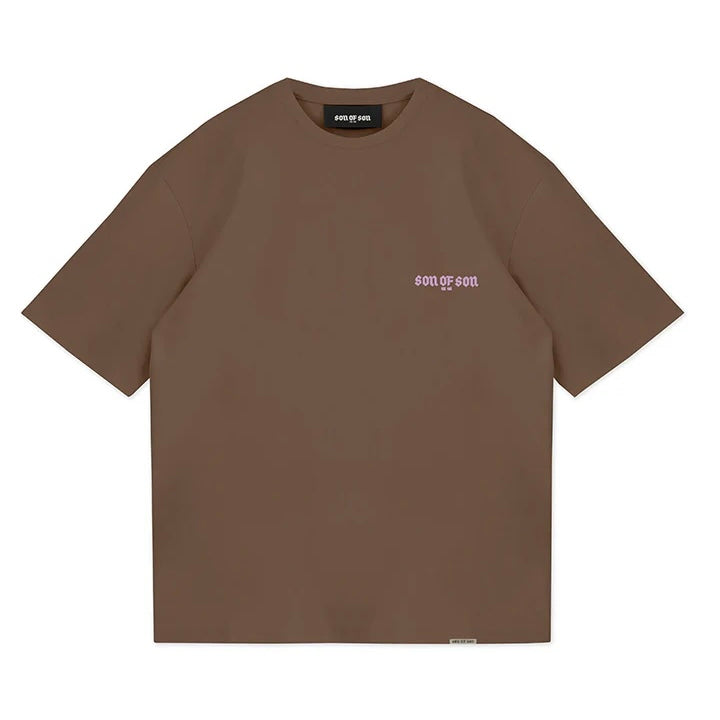 CAMISETA SON OF SON OVERSIZE BROWN