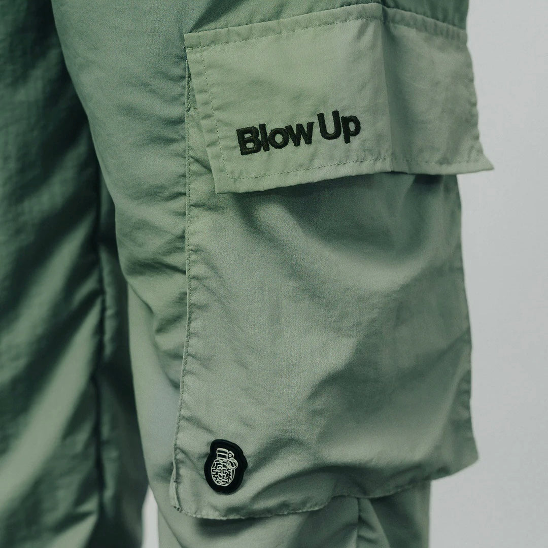 JOGGER BLOW UP GREEN WINDBREAKER
