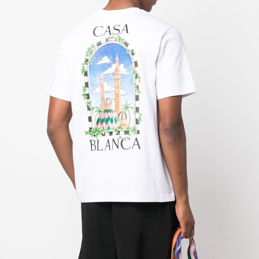 CAMISETA CASA BLANCA VUE DE DAMAS PRINTED