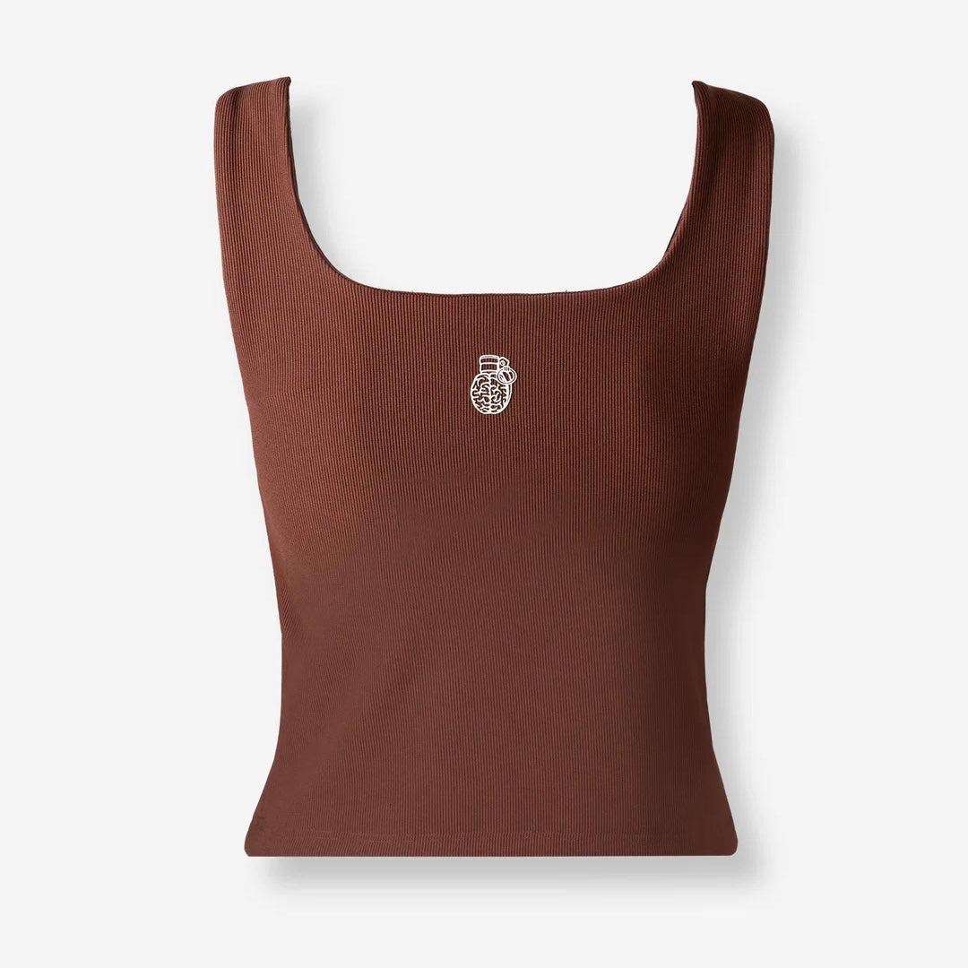 TANK TOP  BLOW UP BROWN