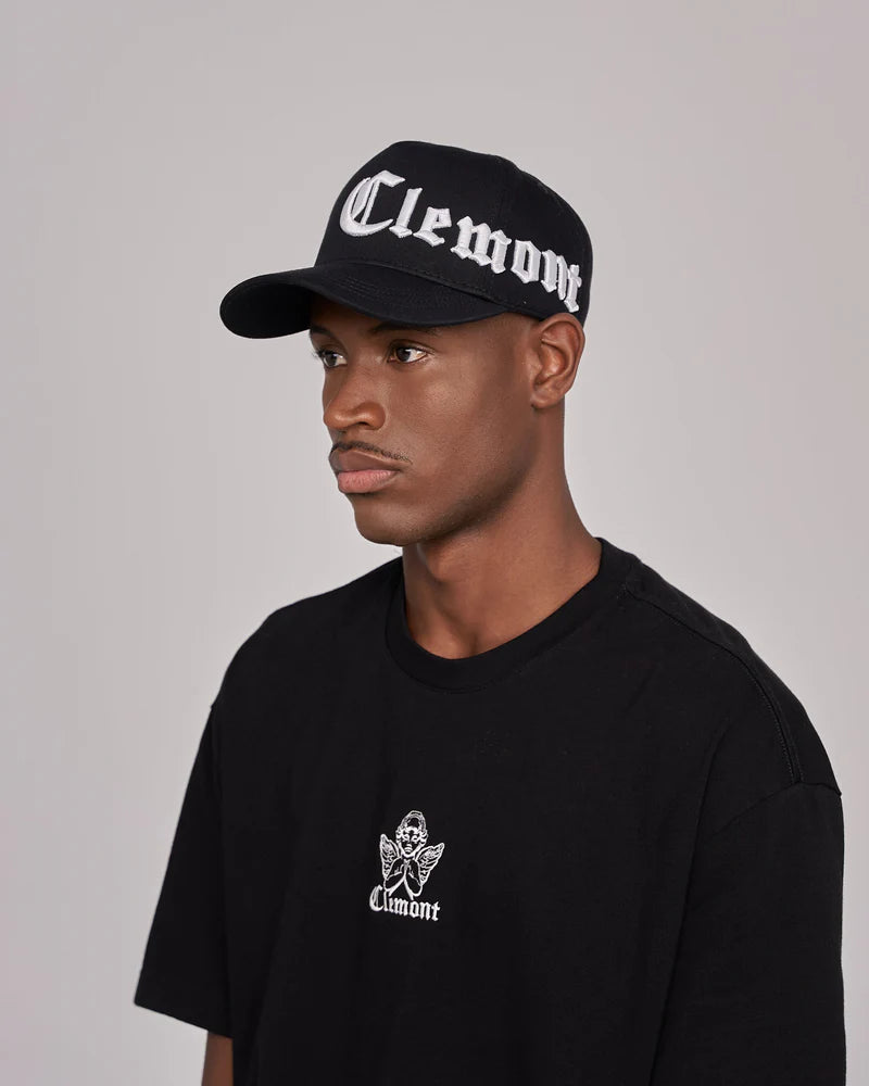 GORRA CLEMONT LERCI NEGRO BLANCO