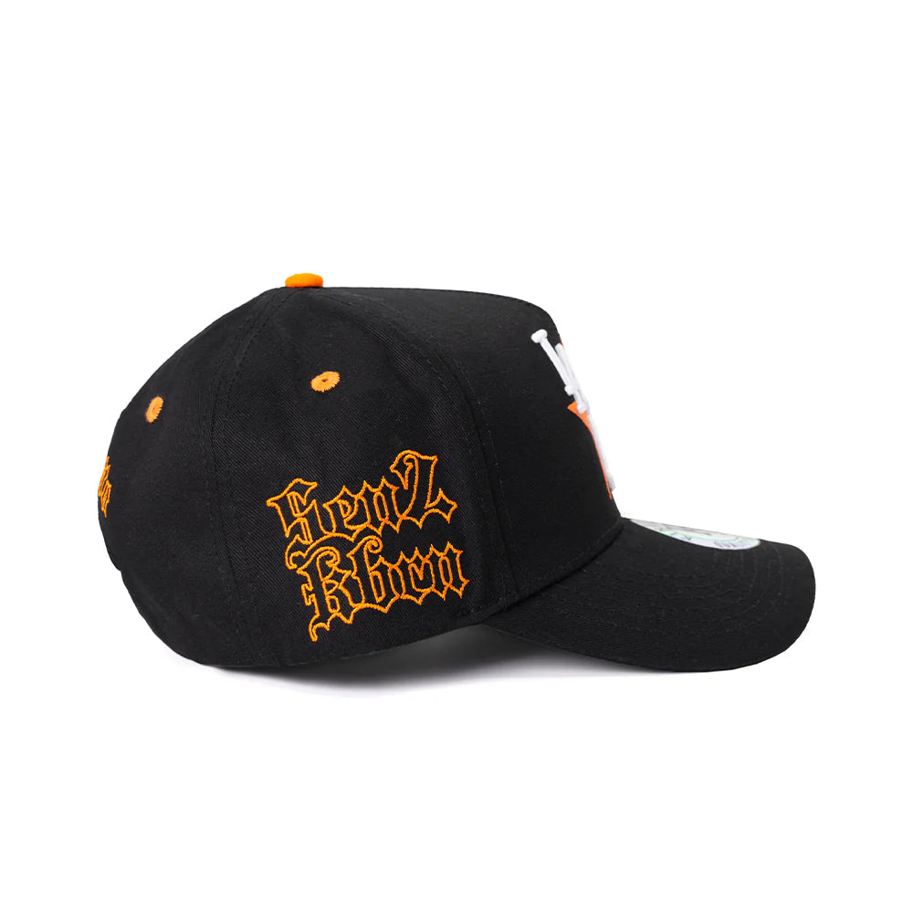GORRA KINGS BRED LA H NEGRA