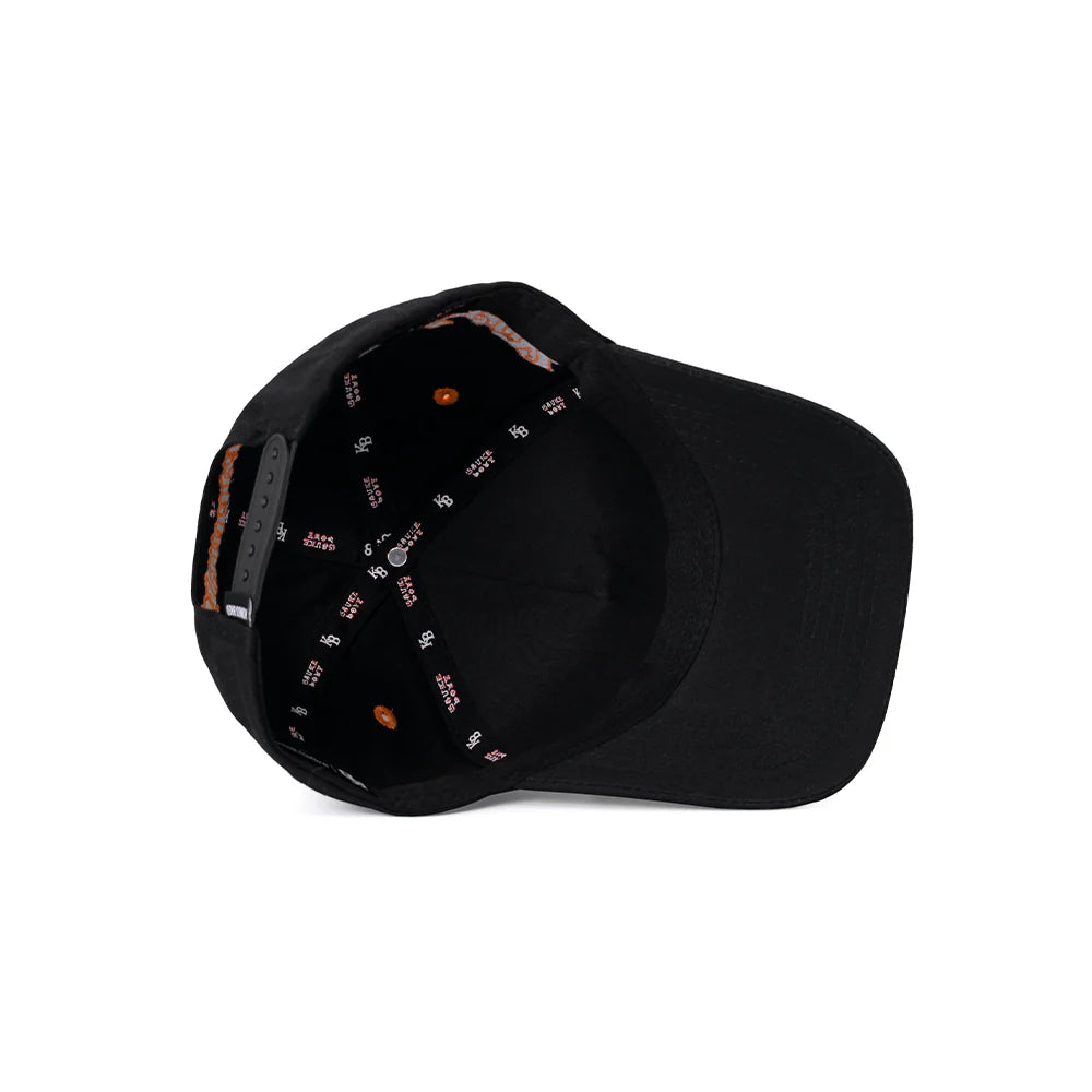 GORRA KINGS BRED LA H NEGRA