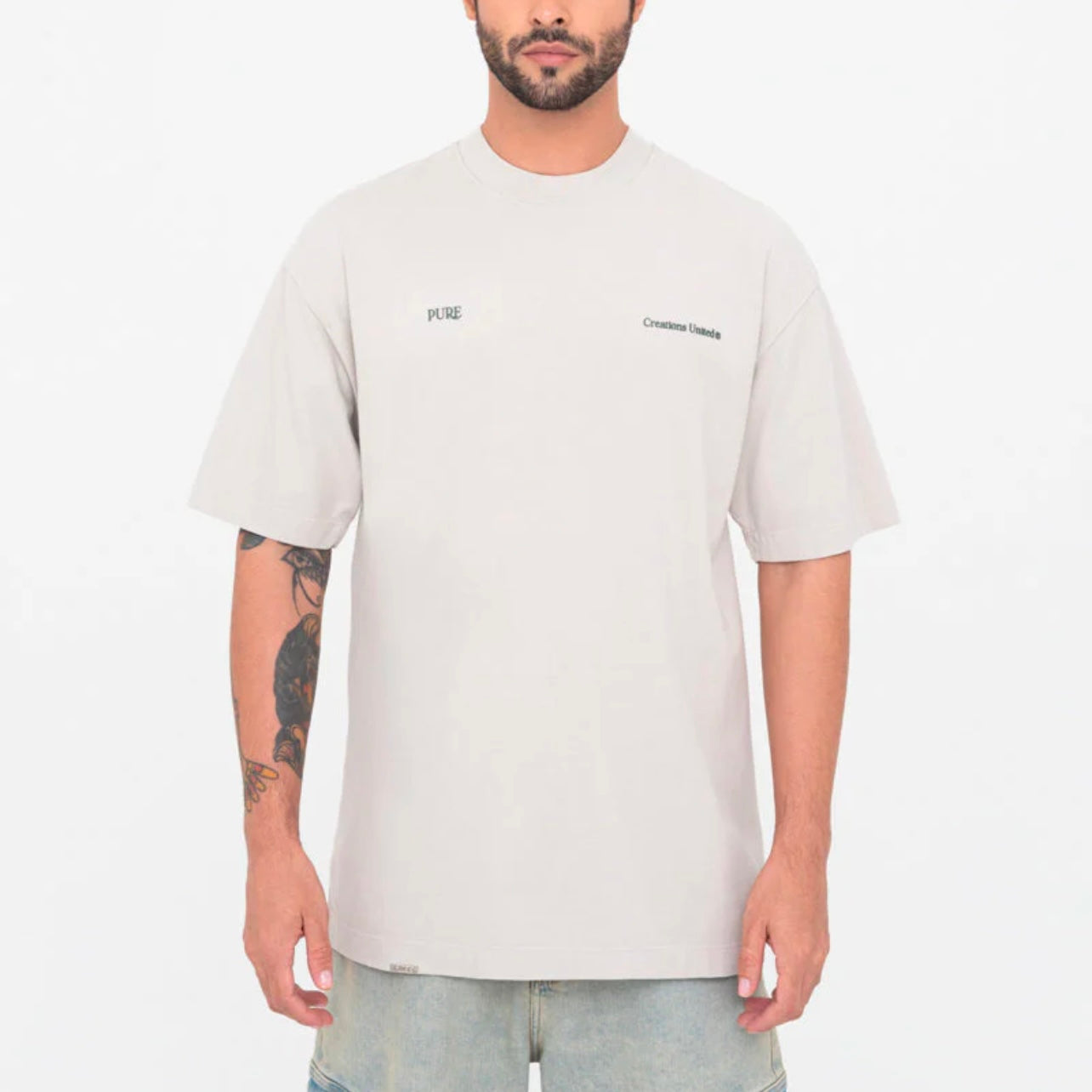 CAMISETA PURE AUREA ARCH TAUPE