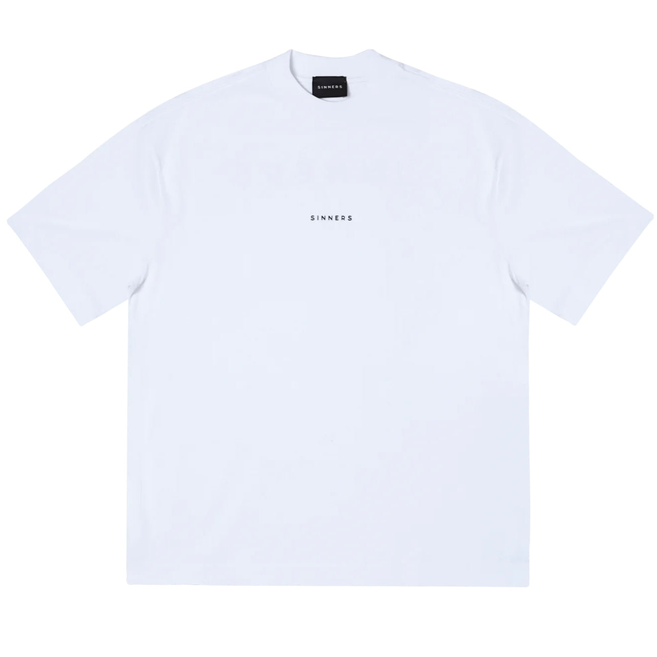 CAMISETA SINNERS LOGO WHITE