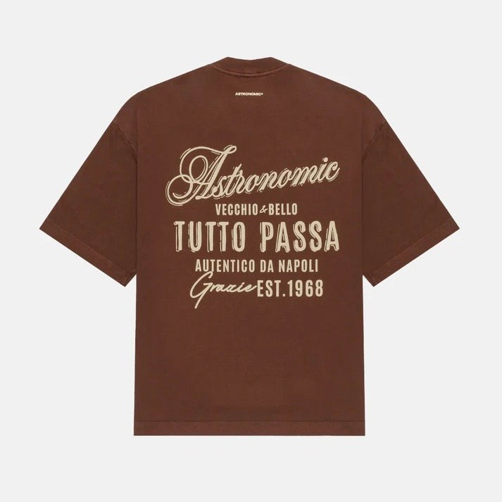 CAMISETA ASTRONOMIC VECCHIO & BELLO CAFÉ CHOCOLATE