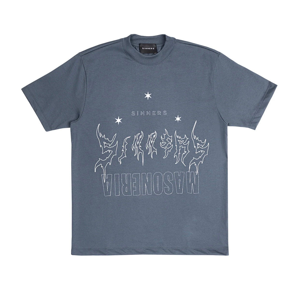 CAMISETA SINNERS LES FRANCS-MAÇONS WASHED