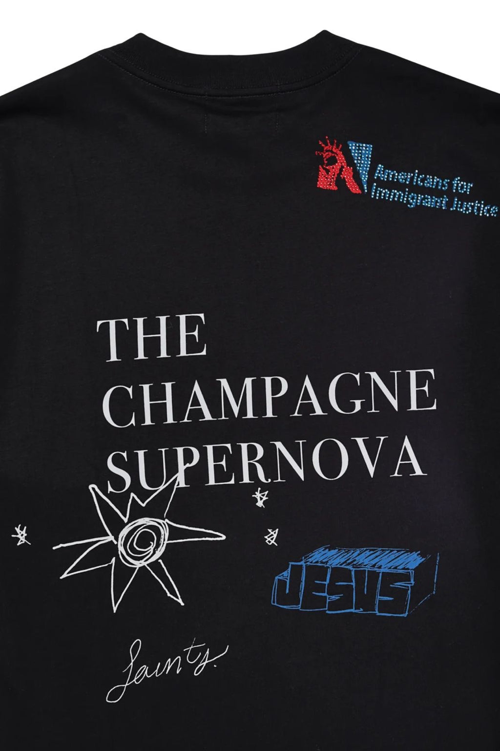 CAMISETA SINNERS CHAMPAGNE SUPERNOVA BLACK