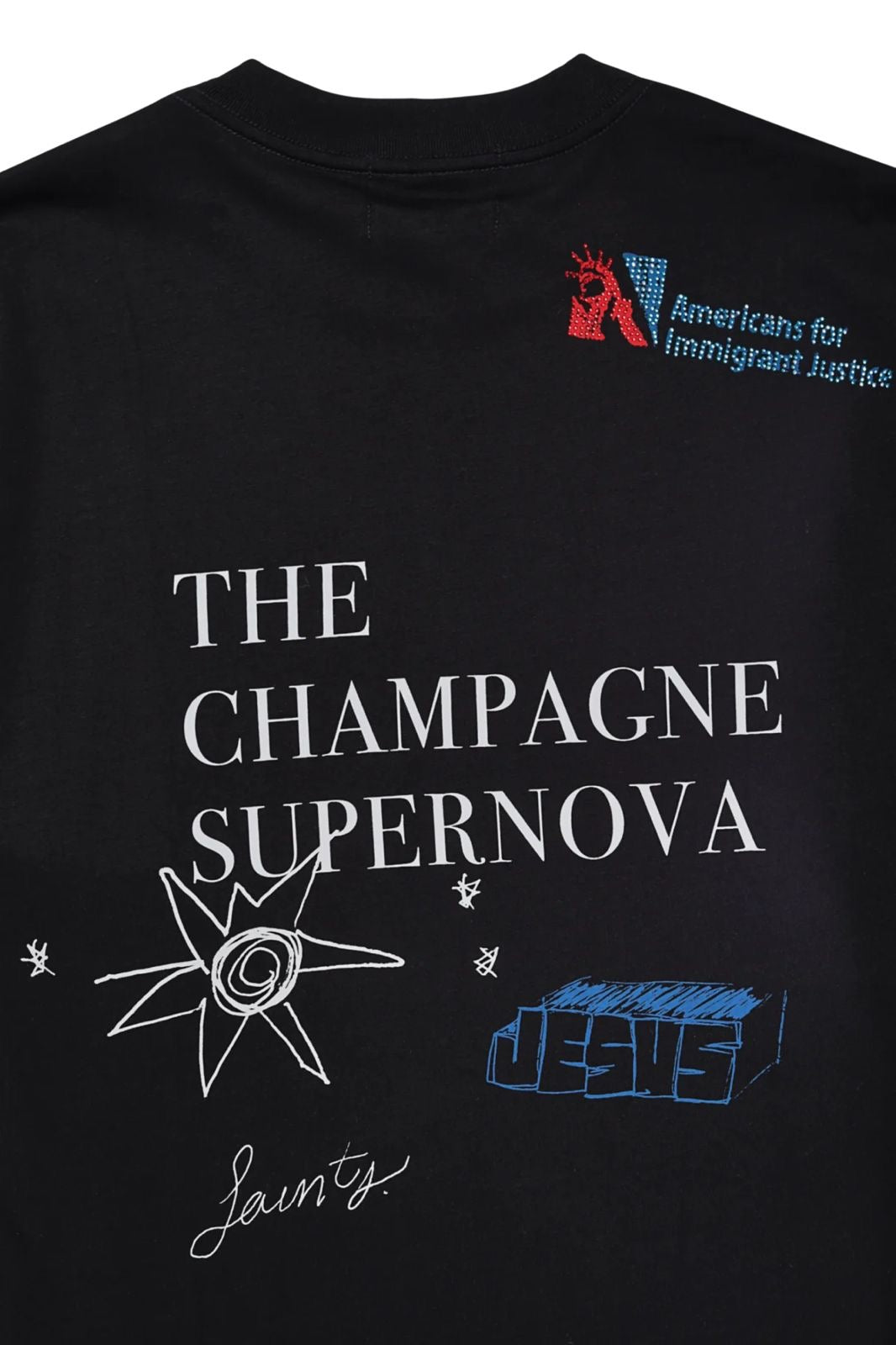 CAMISETA SINNERS CHAMPAGNE SUPERNOVA BLACK