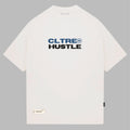 CAMISETA CLEUTURE HUSTLE BLANCA