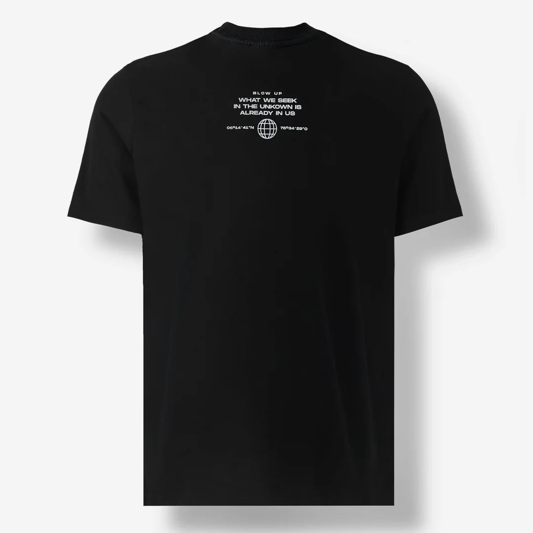 CAMISETA BLOW UP GRANADA BORDADA NEGRA