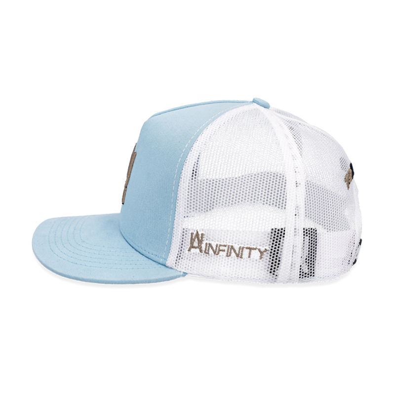 GORRA AURUM LIGHT BLUE TRUCKER