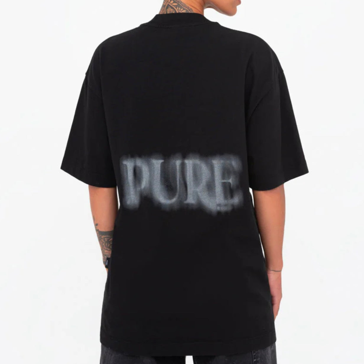 CAMISETA PURE BLUERRED NEGRA