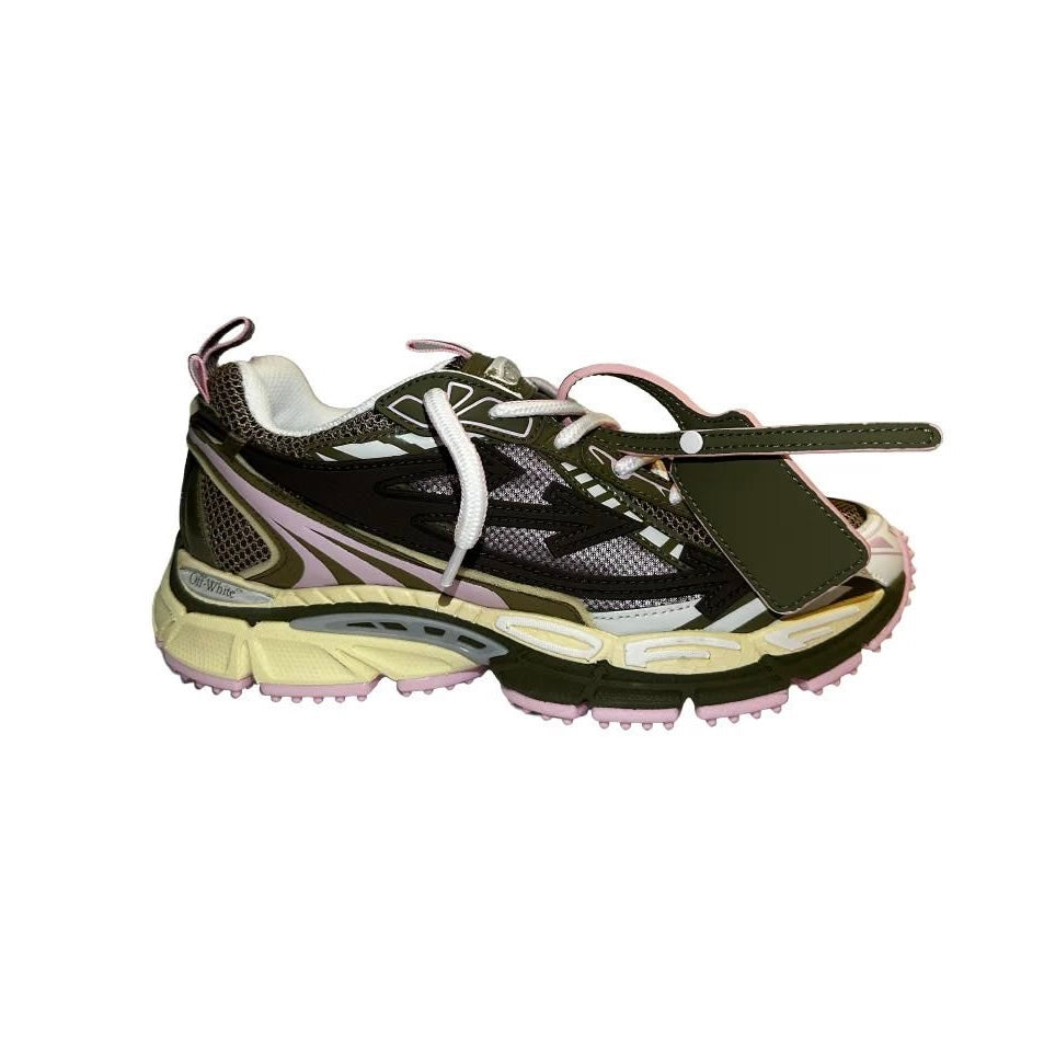 ZAPATOS OFF WHITE BE RIGHT BACK GREEN PINK