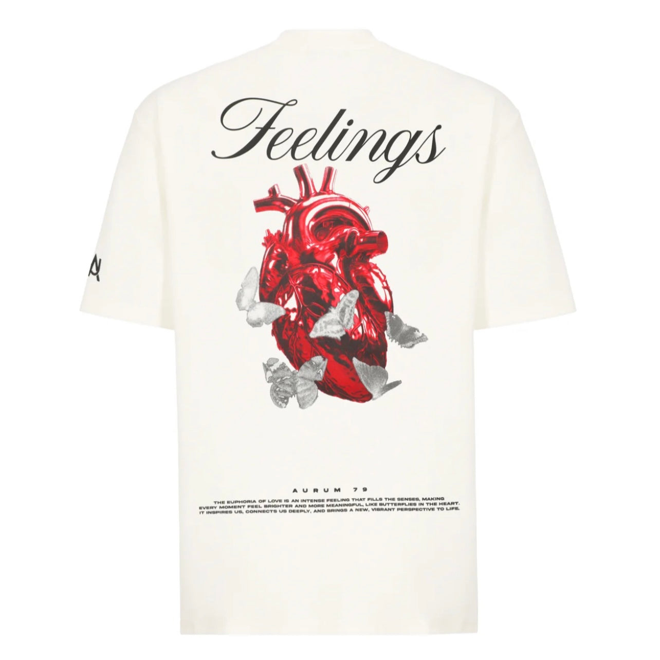 CAMISETA AURUM LOVE BLANCA