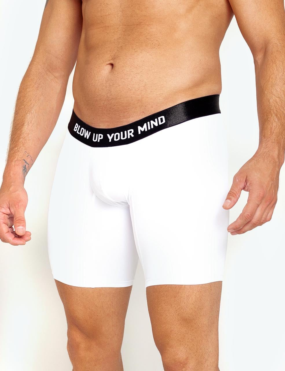 BOXER BLOW UP CON PRETINA BLANCO