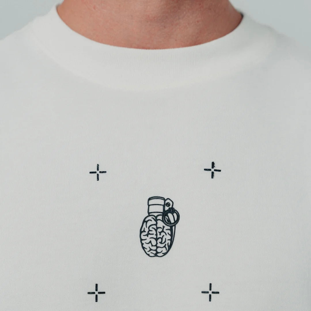 CAMISETA BLOW UP MINIMAL IVORY