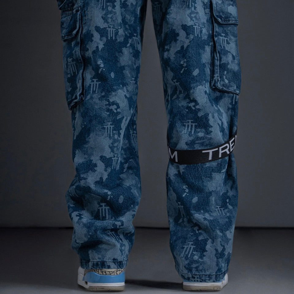 PANTALÓN CARGO TRENTTUM AZUL
