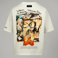 CAMISETA MANIFESTO OVERSIZE WOMAN OCHRE
