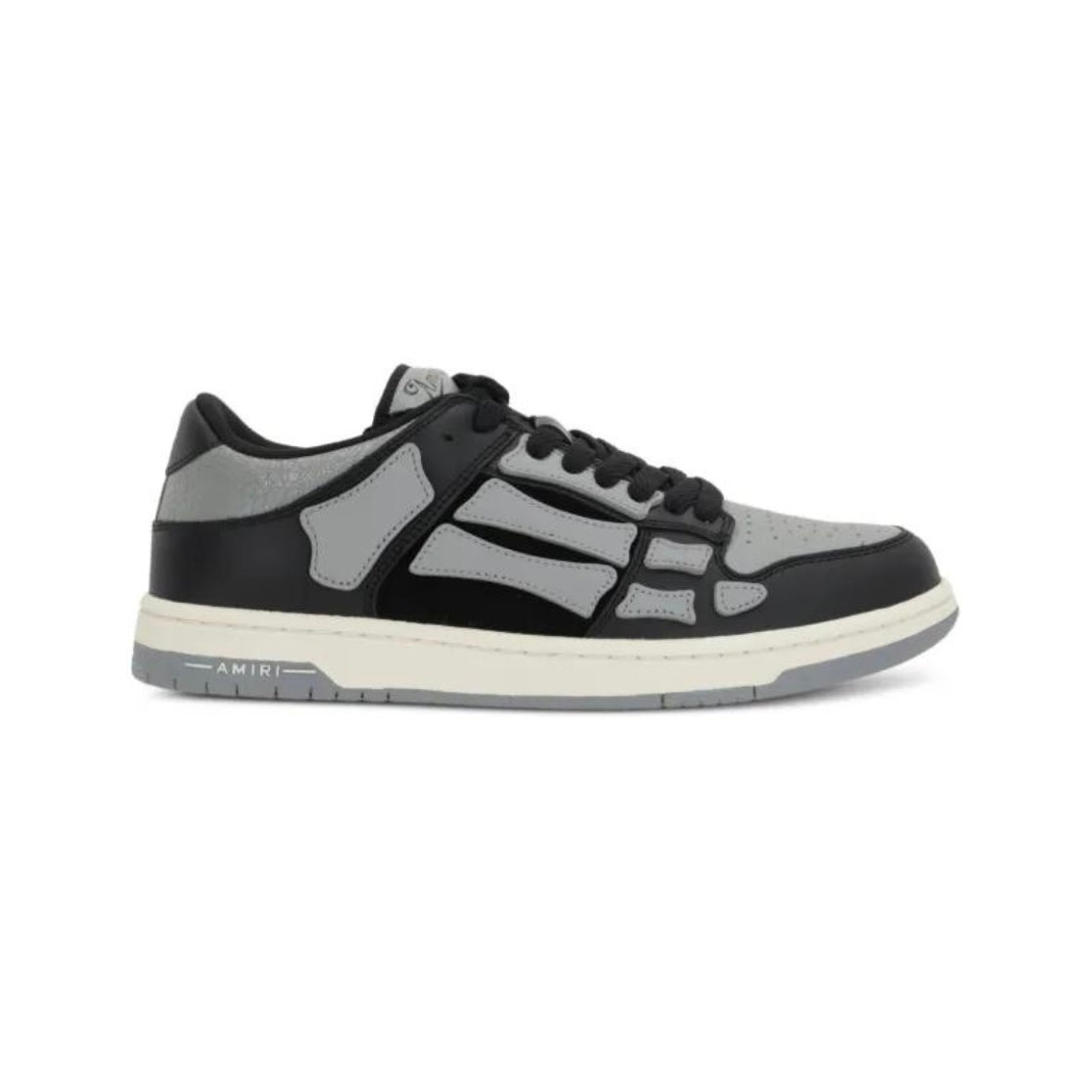 ZAPATOS AMIRI SKEL NEGRO GRIS