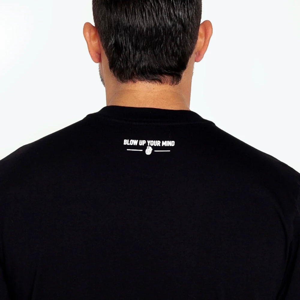 CAMISETA BLOW UP NEGRA GRANADA BORDADA