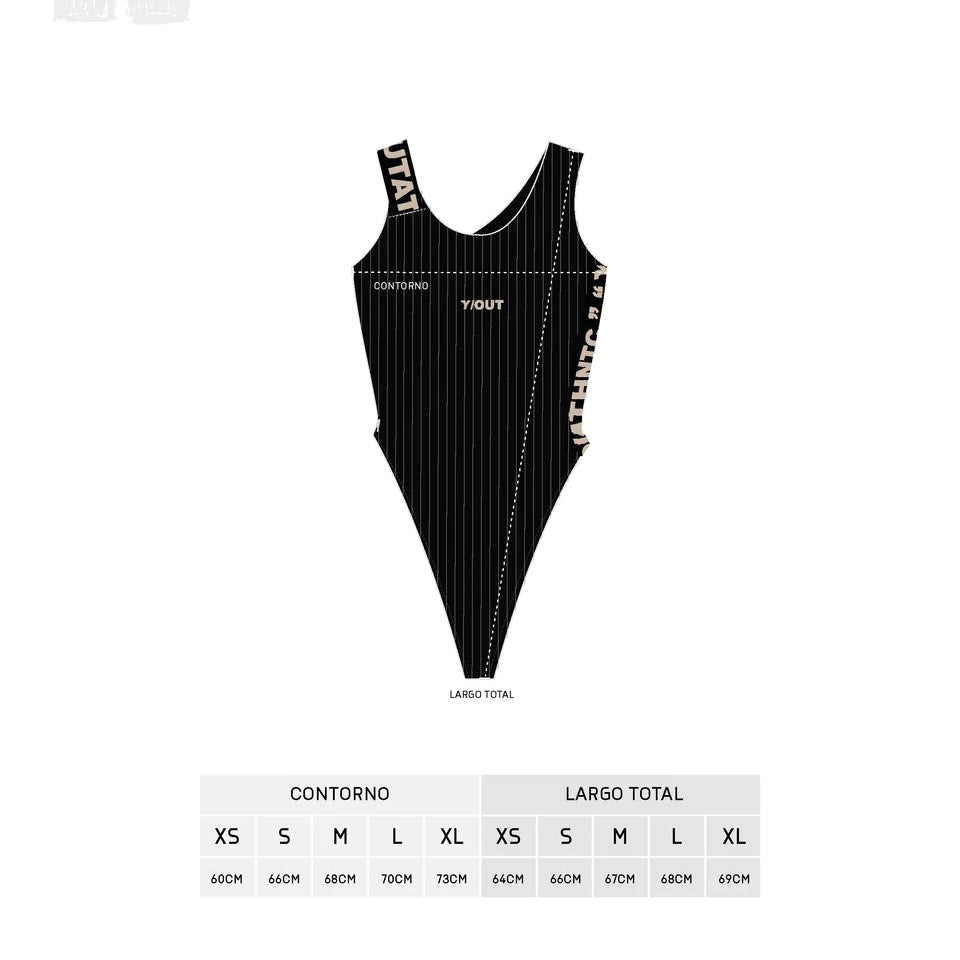 BODY Y-OUT BODYSUIT LONG