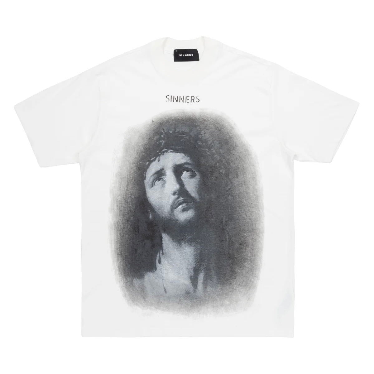 CAMISETA SINNERS JESUS NOIR CREME