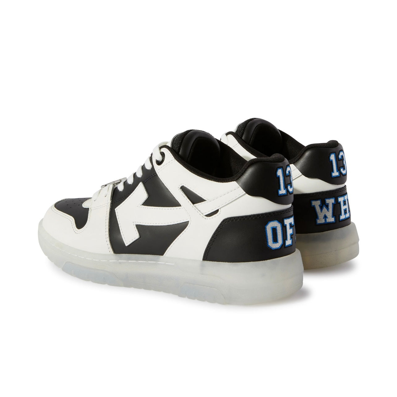 ZAPATOS OFF WHITE BLANCO/NEGRO 1313