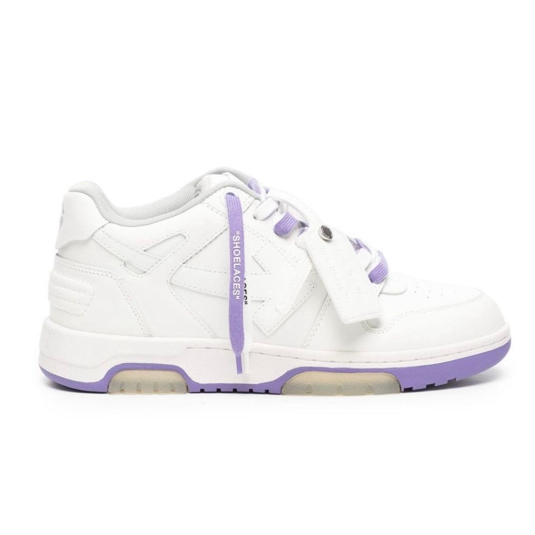 ZAPATOS OFF WHITE BLANCO/MORADO