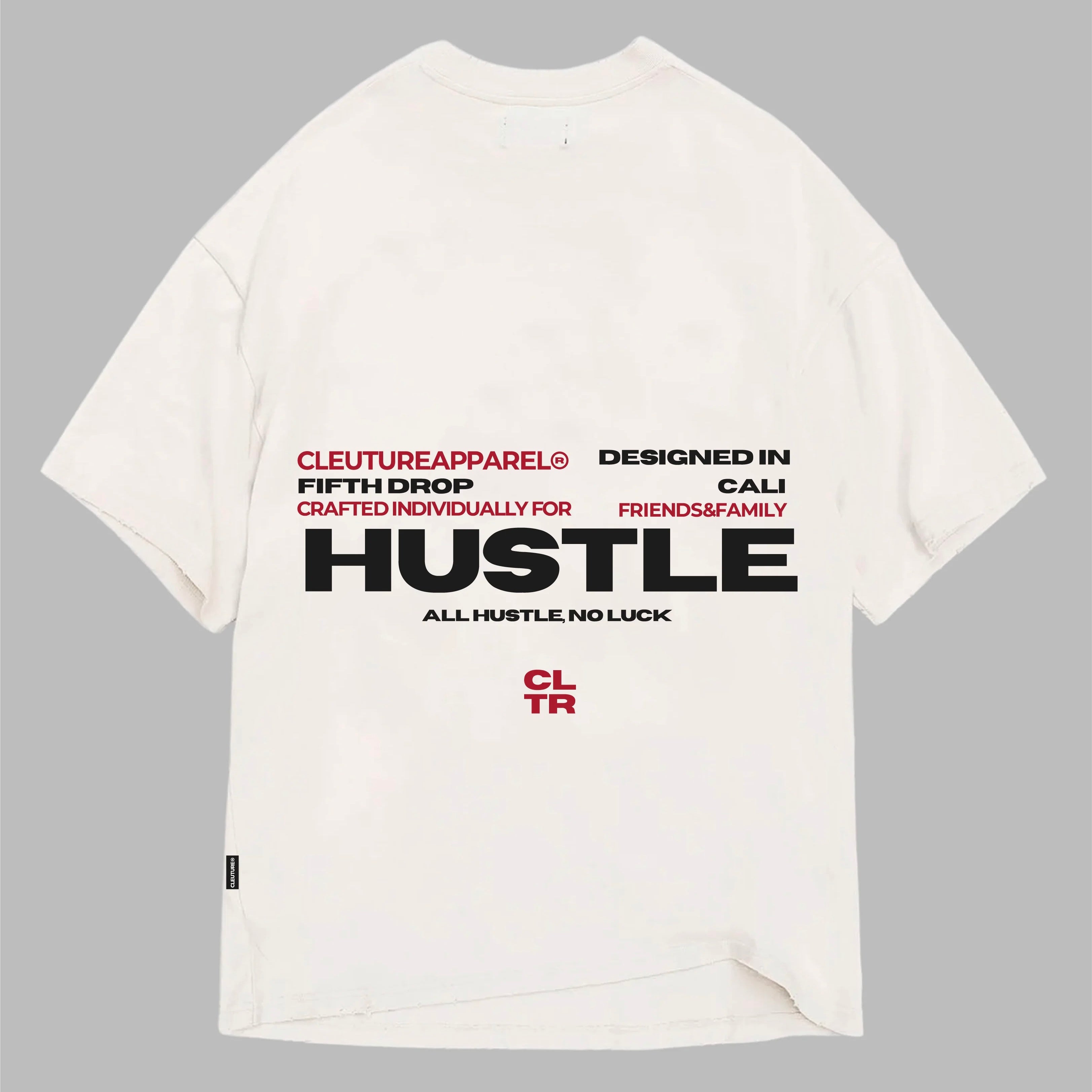 CAMISETA CLEUTURE FRIENDS Y FAMILY BLANCA