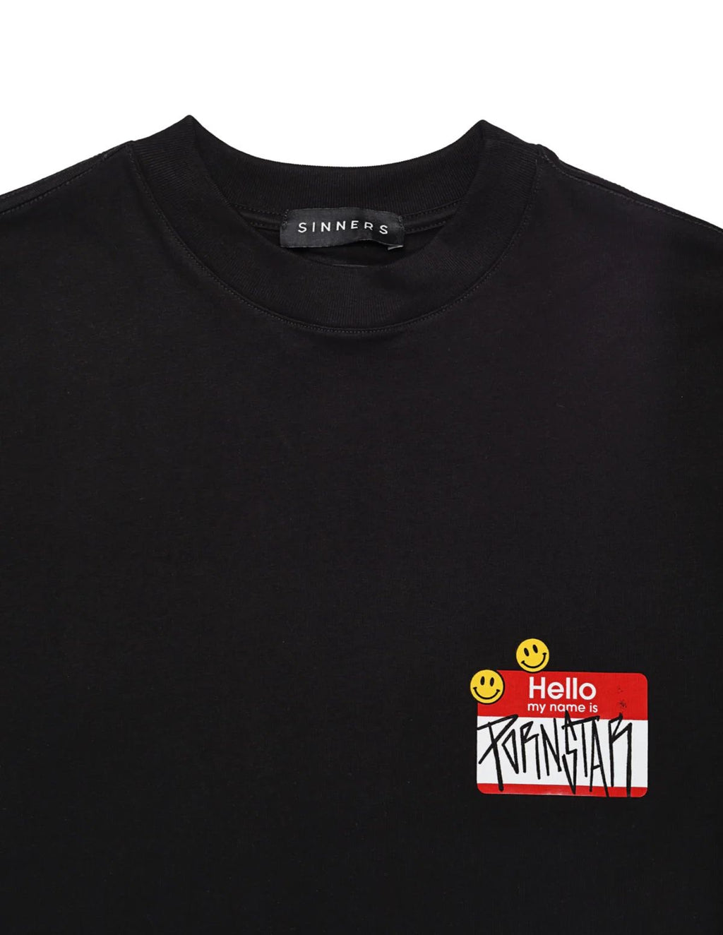 CAMISETA SINNERS P*RNSTAR BLACK